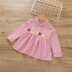 Áo sơ mi nữ mùa xuân 2019 phiên bản Hàn Quốc của áo khoác cotton trẻ em thời trang bé gái áo sơ mi búp bê tay dài thủy triều - Áo sơ mi sơ mi cộc tay bé trai Áo sơ mi