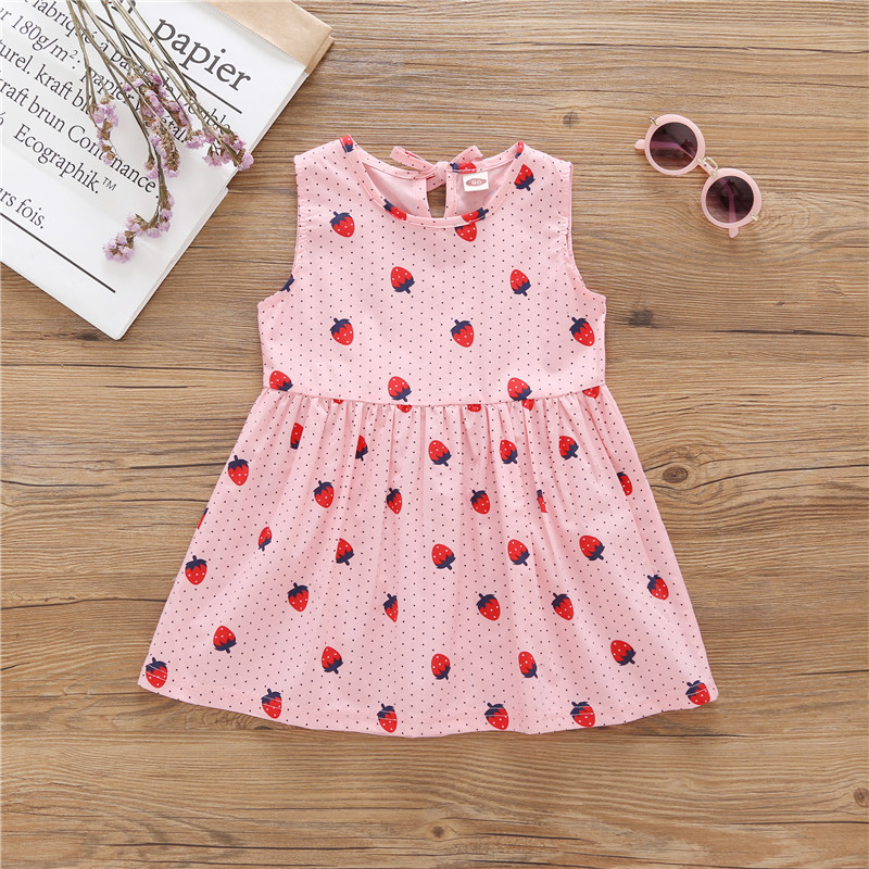 Girl's summer clothes 2018 new little girl princess dresses cotton polo dress boomer clothes one year old children clothes infant