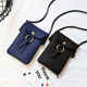 Korean version of the new small bag two-layer change mobile phone bag one-shoulder small bag tassel messenger mobile phone bag mini women's bag trend