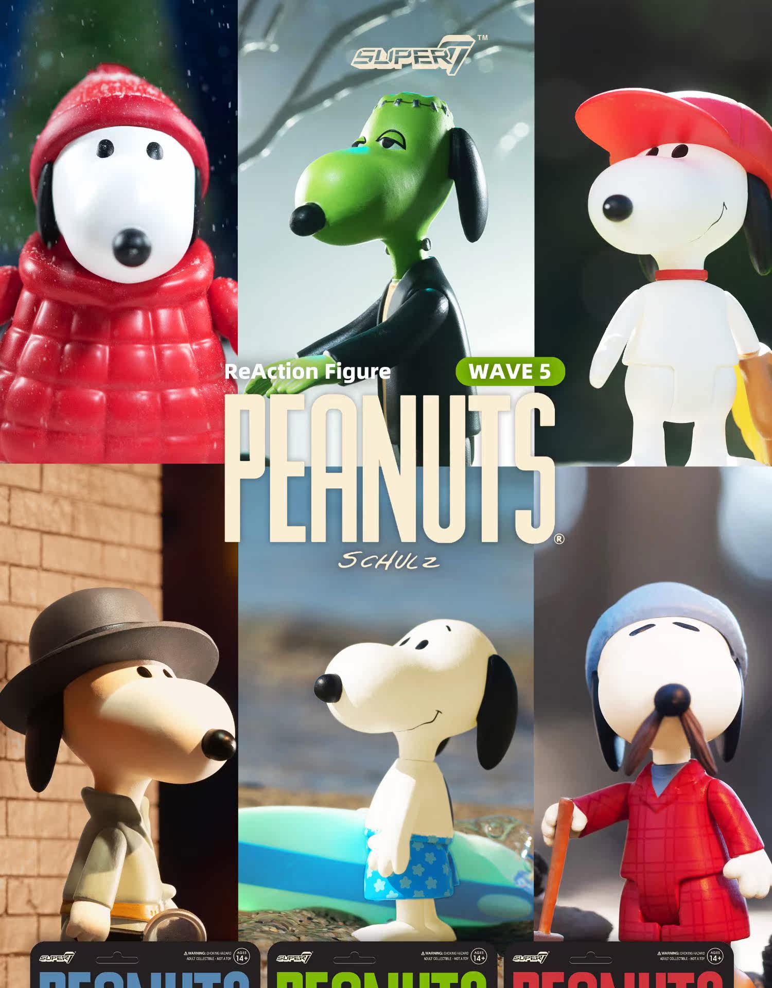 Super7 Snoopy Peanuts Series 5 Hanging Card Collectible - Product image 6