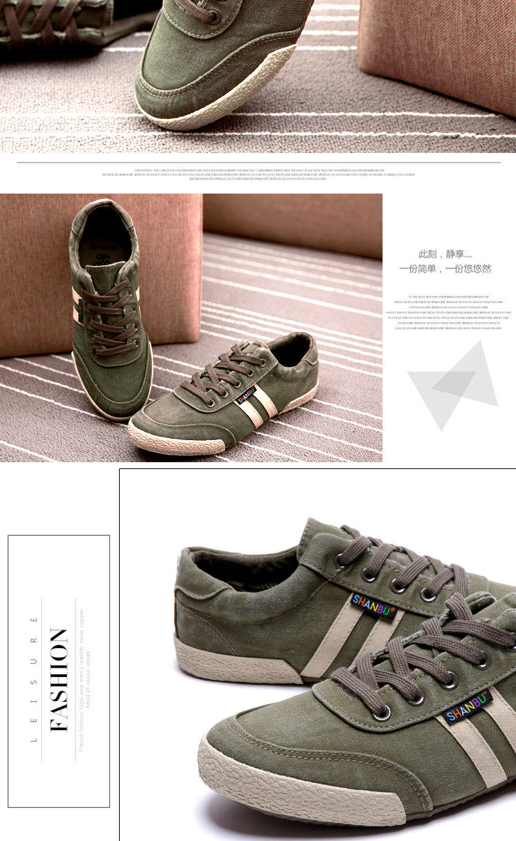 baskets homme pour printemps - Retro - semelle tendon - Ref 960797 Image 17