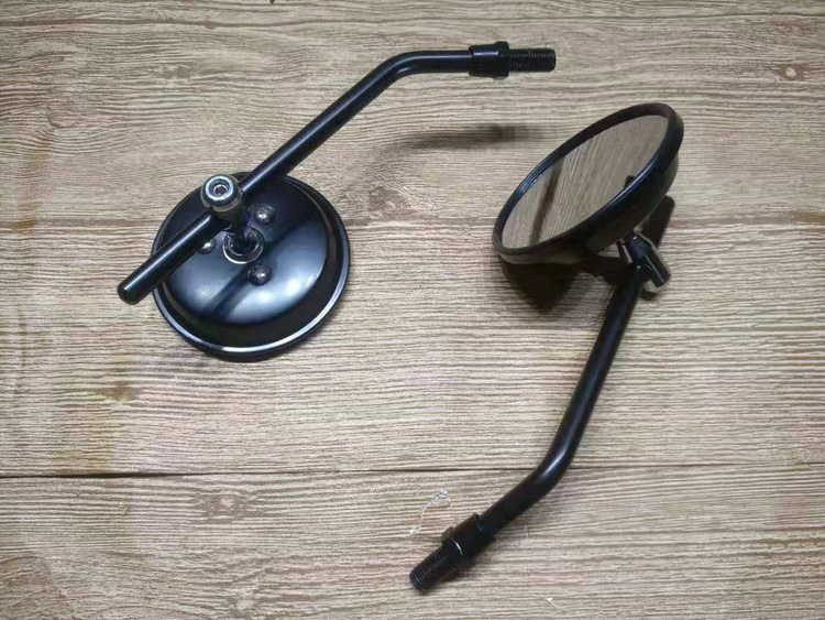 Đài Loan nhập khẩu Harley chiến thắng đặc biệt xe máy retro sửa đổi hình vuông gương chiếu hậu hình thang gương - Xe máy lại gương gương xe máy giá rẻ