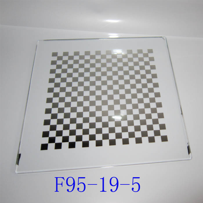 Special 550 yuan high-precision glass calibration plate 5mm checkerboard 19 array compatible opencv camera calibration plate