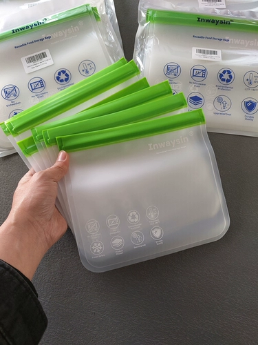 Многоразовая качественная экологичная система хранения, герметичный мешок, увеличенная толщина