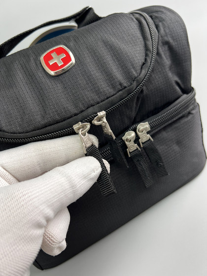 出口单！双层加高！户外便携野餐包饭盒袋保冷保温便当盒食品冰包