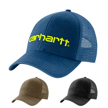 Carhartt 101195 Carhartt Embroidered Curved Brim Dome Mesh Baseball Cap Hip-Hop Style for Men and Women Ins