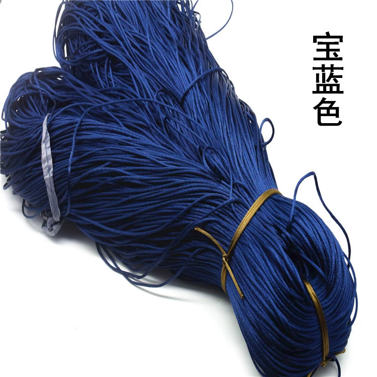 Dây đan Trung Quốc dòng thứ 5 được bán bởi catty DIY vòng tay đan bằng tay dép đỏ dây 3 kg - Vòng đeo tay Clasp vòng tay trơn vàng 18k