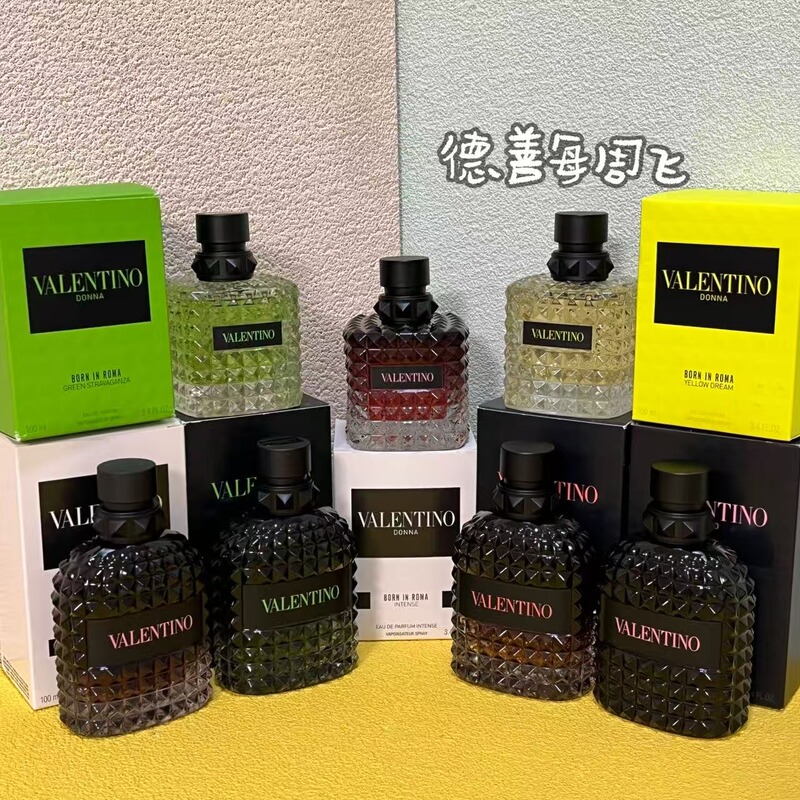 There Is a Voucher | Valentino Perfume 100ml Sunset Lady Day Rose Indulgent Gentleman Orange Fantasy Simple