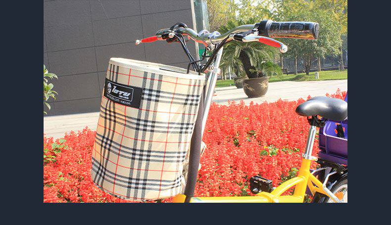 Panier pour vélo en toile - Ref 2260140 Image 20