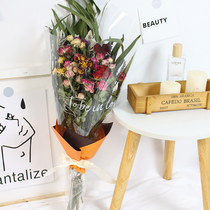 Art Little Rose Bubbles Dry Flowers Bouquet Autumn Colors Brief s Home Decorative Flower Arrangements for Bestiary Friends Gifts