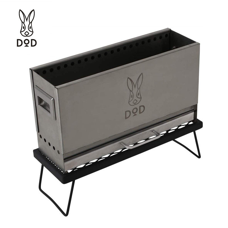 Japan Import Dod Outdoor Incineration Fire Station Secondary Burning Camp Picnic Camping Portable Small Bonfire Rack Heating-Taobao