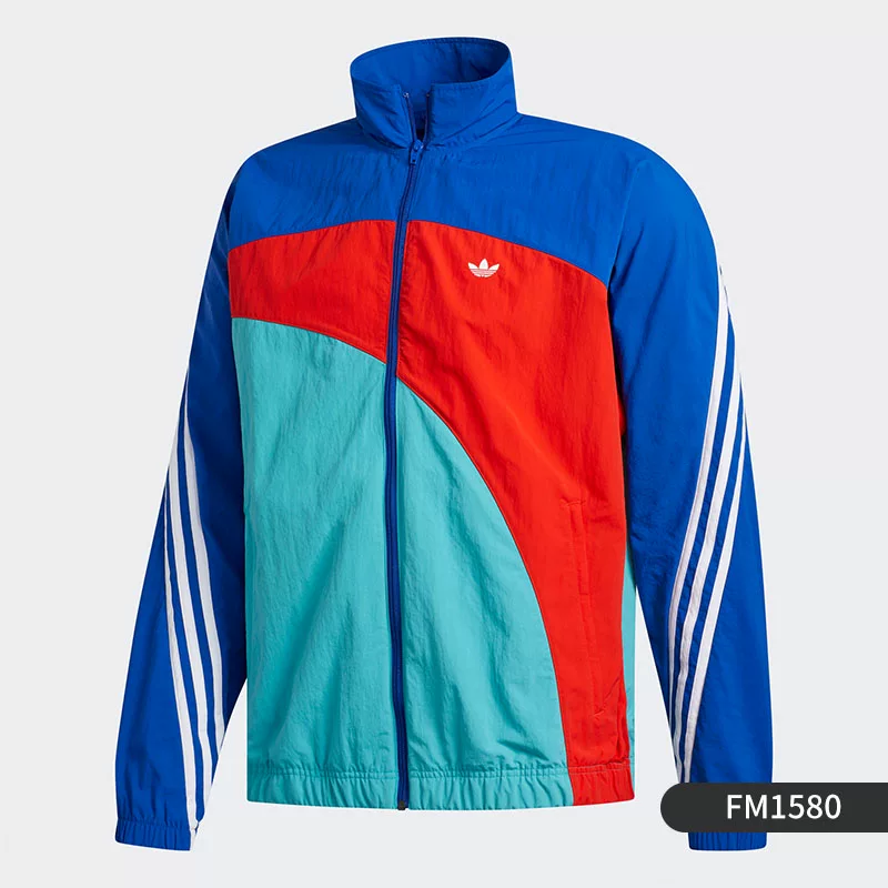 Adidas/Adidas подлинный четырехлистный FP TRACK TOP мужская куртка Для активного отдыха HB3148