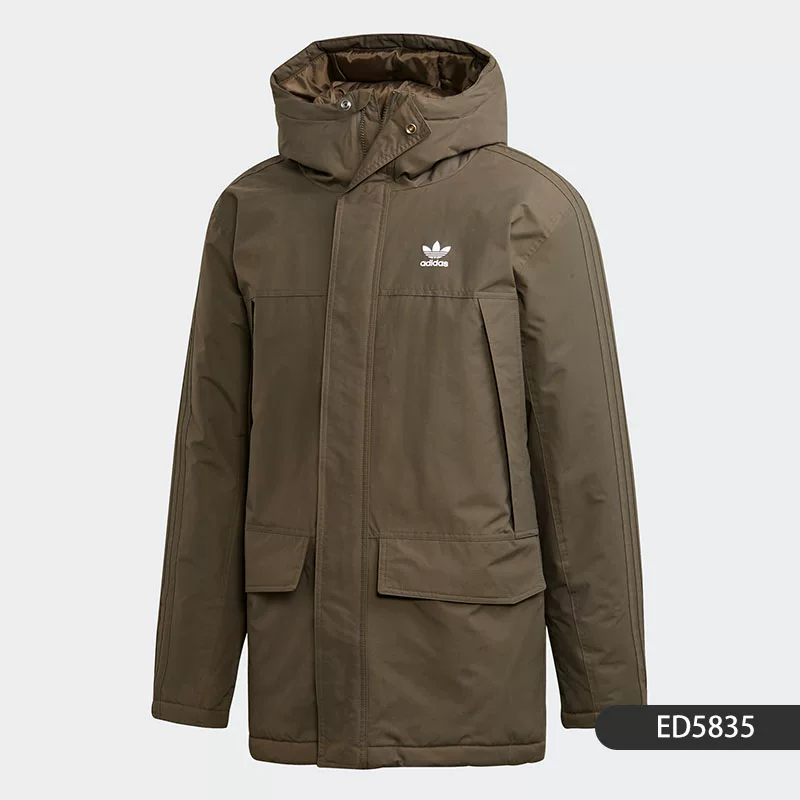 Куртка спортивная мужская Adidas хлопковая с графикой трилистника Genuine Clover Graphic PD Jkt GJ6721