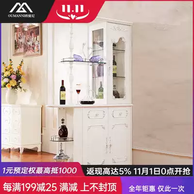 European-style living room double-sided partition porch Hall Cabinet wine cabinet Cabinet Cabinet shoe screen cabinet decoration cabinet porch cabinet
