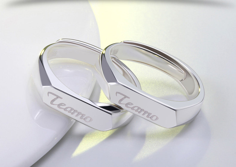 Bague mixte en Argenterie - Ref 3088588 Image 17