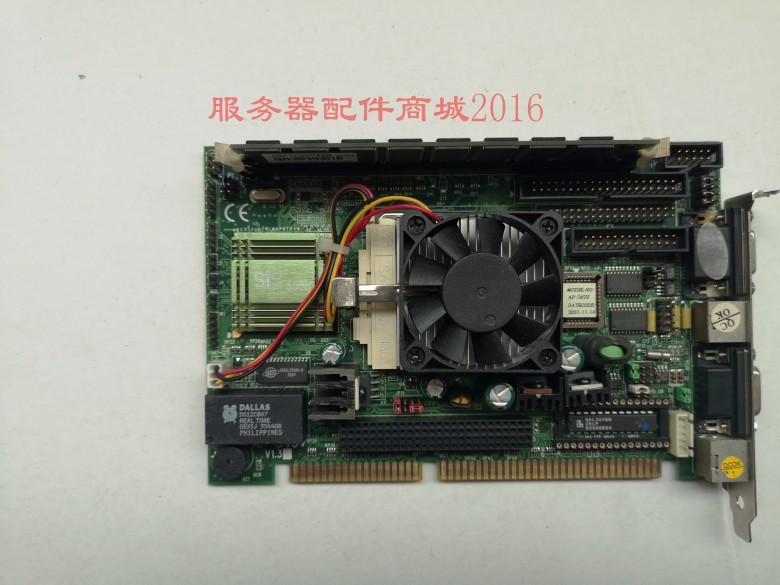 Taiwan Powerside AP-545V V1 3 industrial computer motherboard 586-half long ISA Main board sends CPU memory fan