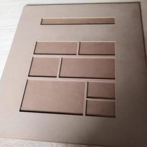 Density board custom processing model