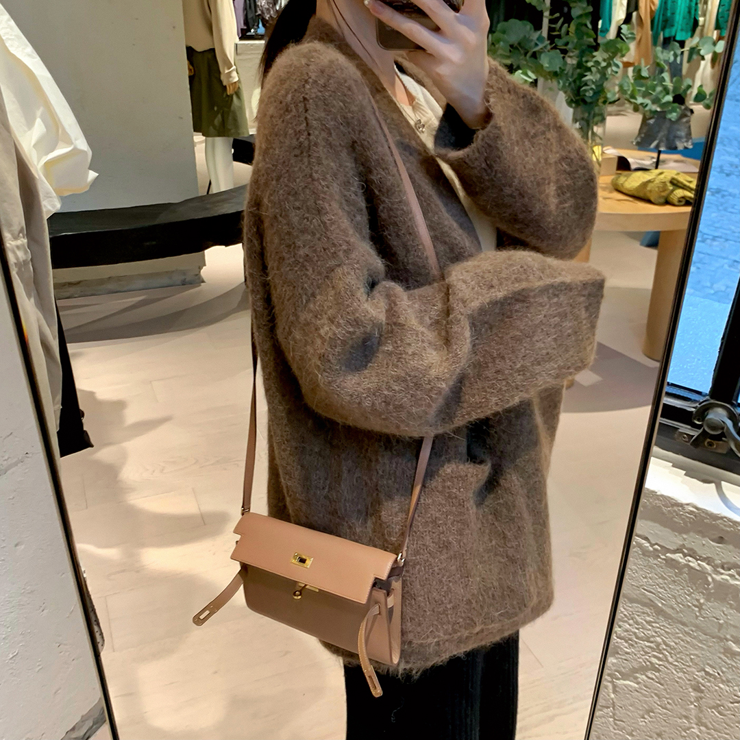 (sheii Suininne) must buy a single item~GD version of imported leather single shoulder bag bag bag bag bag bag (details touching)