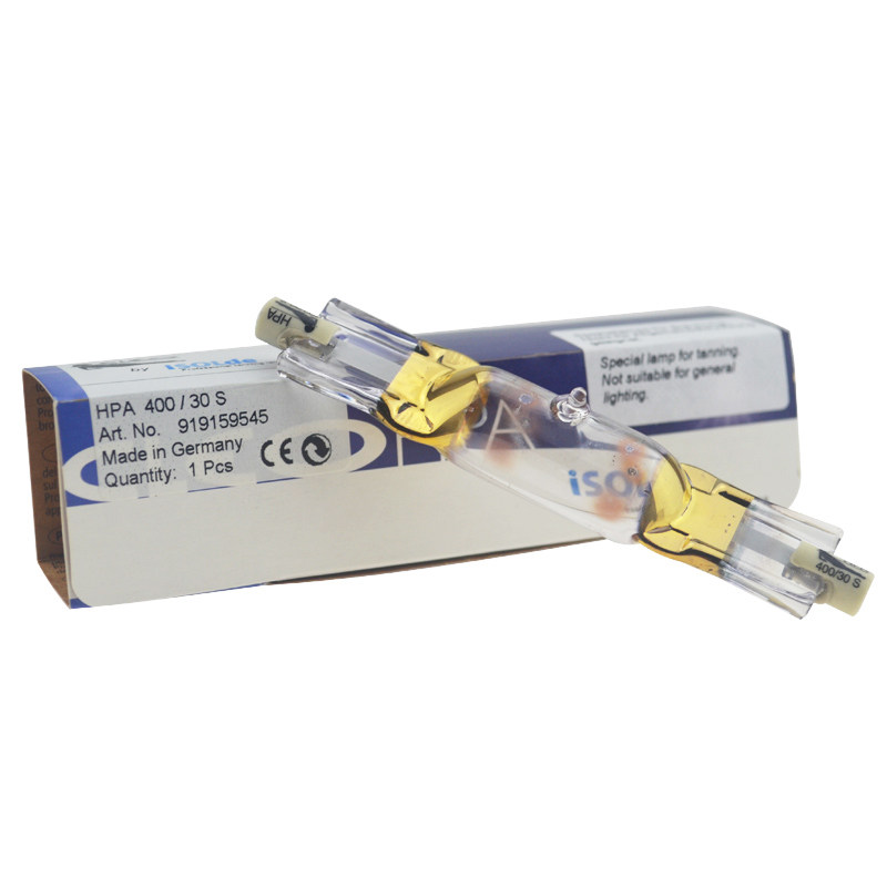 Philips CLEO HPA400S HPA400 30S exposure lamp sunscreen black light no distortion flaw detection tube