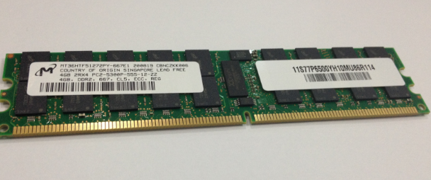 IBM 77P6500 4523 8GB(2X4GB) Power6 520 550 original disassembly memory