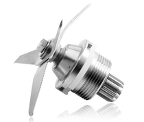 Wanzhuo Q10S large capacity 4L freshly ground grinding soymilk machine special knife accessories Q10S Commercial soymilk machine special knife set