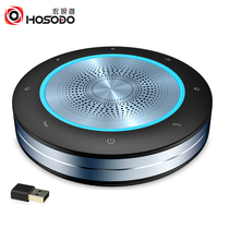 Video Conferencing Wireless Bluetooth Omnidirectional Microphone Macrovision BT51WB 3600 Sound microphone radius 5 m