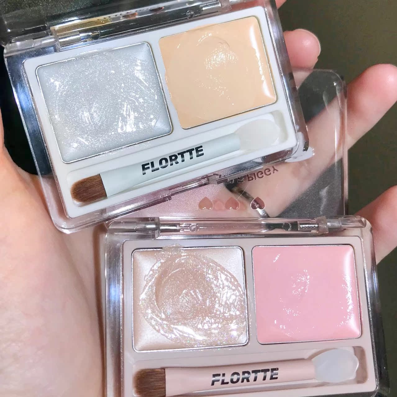 flortte flower lolia bicolor high light paste face to light shades of tears, pure desire to flower Lia