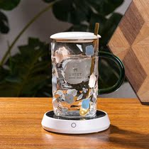 Glass Cup ladies small and delicate high face value cups Home glass Cups Milk Breakfast cup with lid