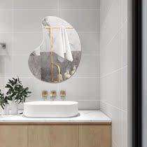 Dresser Mirror Light Extravaganza Superior Acrylic Sticking wall ins Nordic Wind Bedrooms HD Mirror Comb Dresser