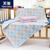 Newborn baby two-layer gauze square bath towel baby cotton summer thin soft absorbent child cover wholesale