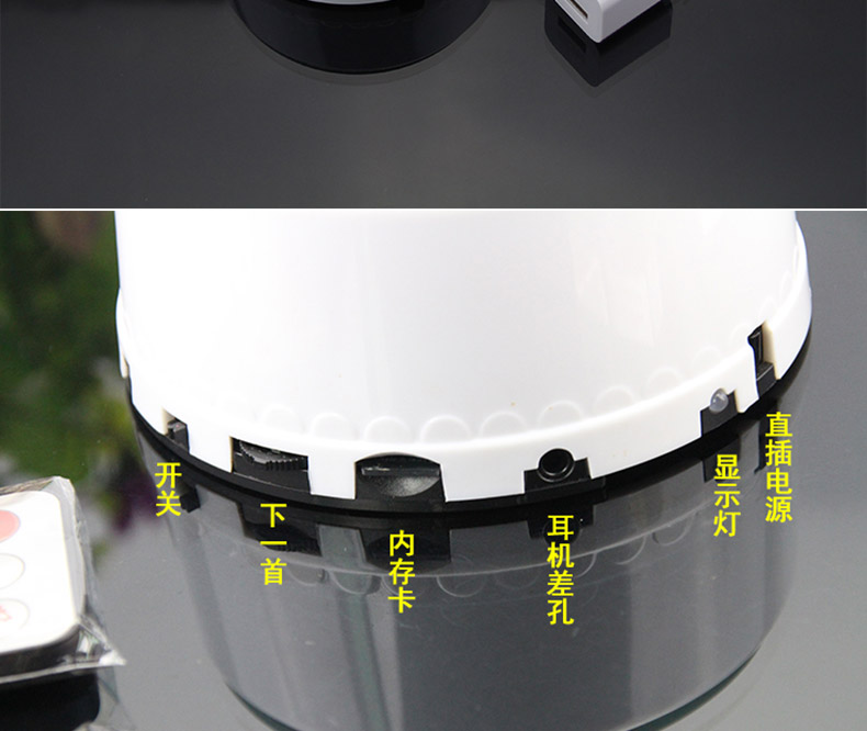Crystal Glass Crafts Crystal Light Base Trong suốt Quầy Bar Trang trí Phật Light Stand Stupa Base cách trang trí phòng ngủ nhỏ