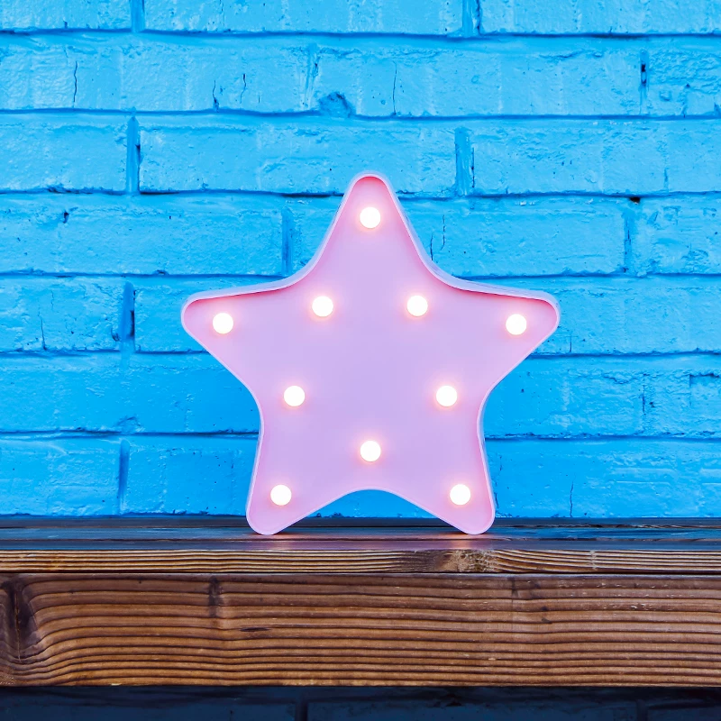 LED креативная ночная лампа, огни, интернет-знаменитость