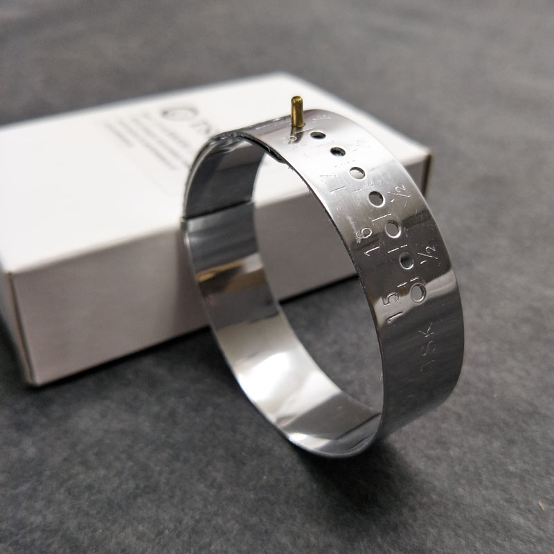 Wrist ruler Bracelet measuring ring