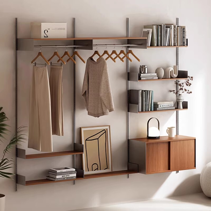 Wall-Mounted Storage Bookshelf for Small Living Rooms, Multi-Layer Pegboard Storage Rack, Bedroom Wall Combination Storage Cabinet Wall-Mounted Storage Bookshelf for Small Living Rooms, Multi-Layer Pegboard Storage Rack, Bedroom Wall Combination Storage Cabinet