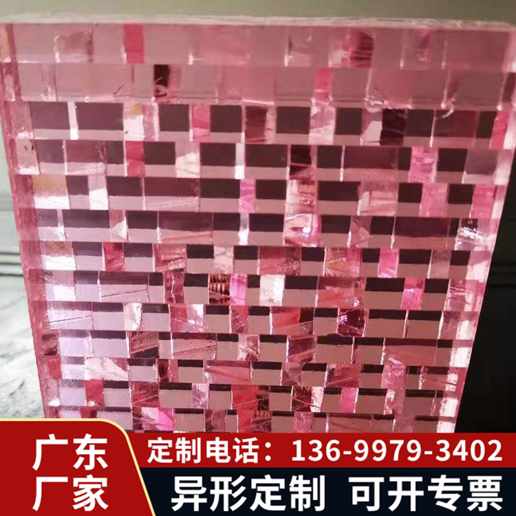 Special light transmission stone acrylic diamond plate light transmission good external wall light transmission stone wall lamp waterproof wall lamp