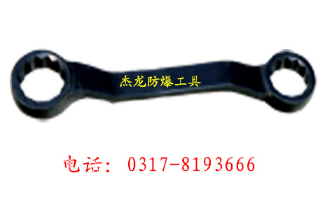 Jay anti-card steel double head plum spanner special eye wrench double head wrench