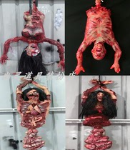 Haunted house layout room escape script kill decoration horror house pendant corpse props male and female dummy zombie ornaments
