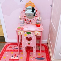 Детский реалистичный туалетный столик, игрушка, семейный наряд маленькой принцессы, 3-6 лет, подарок на день рождения