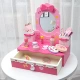Макияж + парикмахерское дело Розовый туалетный столик