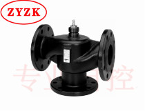 Domestic high imitation Siemens type VXF42 65-63C electric three-way flange proportional regulating valve water valve temperature control valve