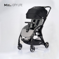 Melly Bet CITY Gravity Folding Baby Stroller New European Standard Pram Lightweight High Landscape Recreated Baby Cart