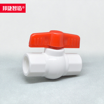 Full plastic inner wire ball valve PPR valve internal thread connector Water liquid pipe switch 4 points 6 points 1 inch DN15D