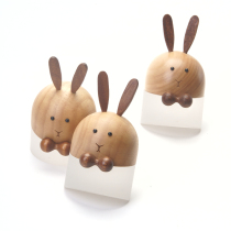 Several people design rabbit annual mascot creative gift charging warm night light soft atmosphere lights original inscriptible
