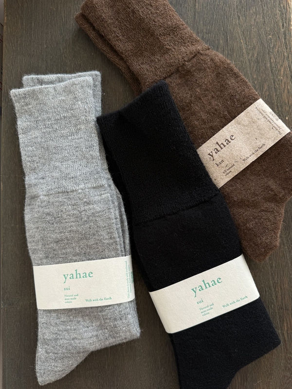 Yahae Autumn and Winter New Products Fine Combed Cashmere Socks Yahae Autumn and Winter New Products Fine Combed Cashmere Socks
