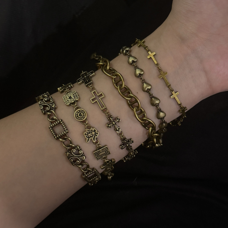 【British Series】Second-Hand Vintage Bracelet, Fashionable and Unique, Retro and Distressed Jewelry 【British Series】Second-Hand Vintage Bracelet, Fashionable and Unique, Retro and Distressed Jewelry