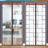 Демисезонная прозрачная магнитная удерживающая тепло ветрозащитная штора для коммерческого использования