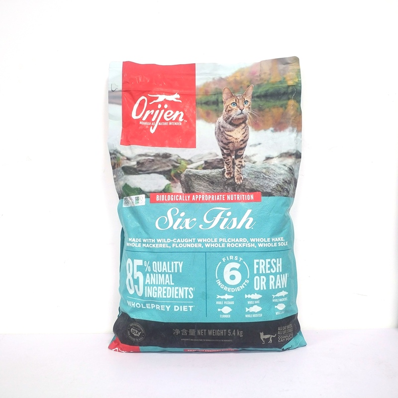 Desiring Six Types of Fish Cat Food 5.4kg, Imported from the Usa, High-Protein Cat Food, Anti-Counterfeiting Checkable!