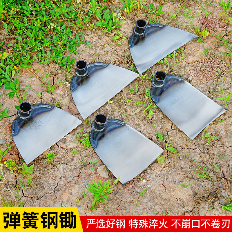 老式农具复兴?弹簧钢锄头砍玉米杆镢头真能一器多用吗?-锄头-淘宝百科网