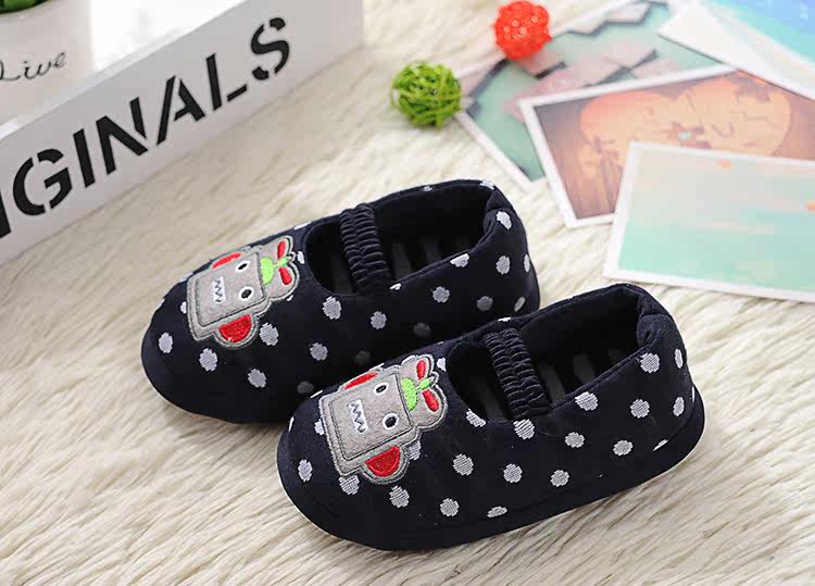 Pantoufles enfants en coton - Ref 986973 Image 8