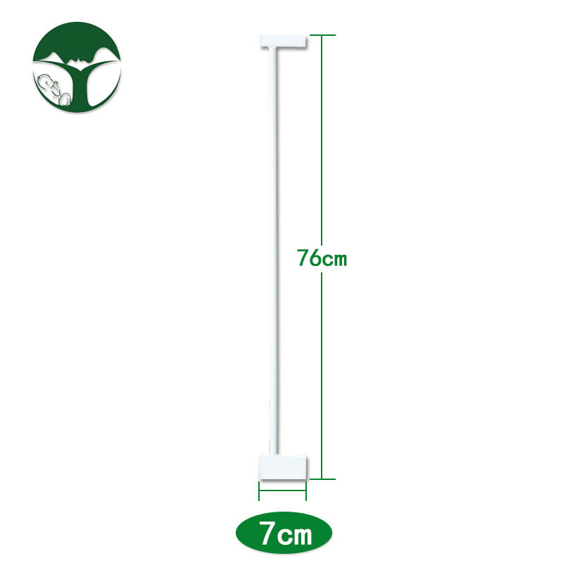 76 High Section 7cm Free Punching Children Safety Door Guard Rail Extension Pet Isolation Bar Lengthening Sheet Extension Piece